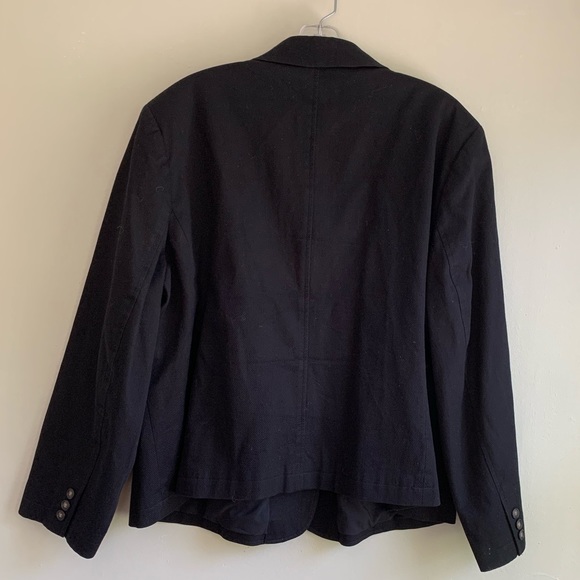 Talbots black jacket blazer size 20W - Picture 2 of 11